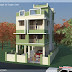 1450 sq. feet South Indian house design