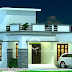 925 square feet single floor flat roof home