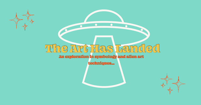 aliens in art, art history, symbology in art, 