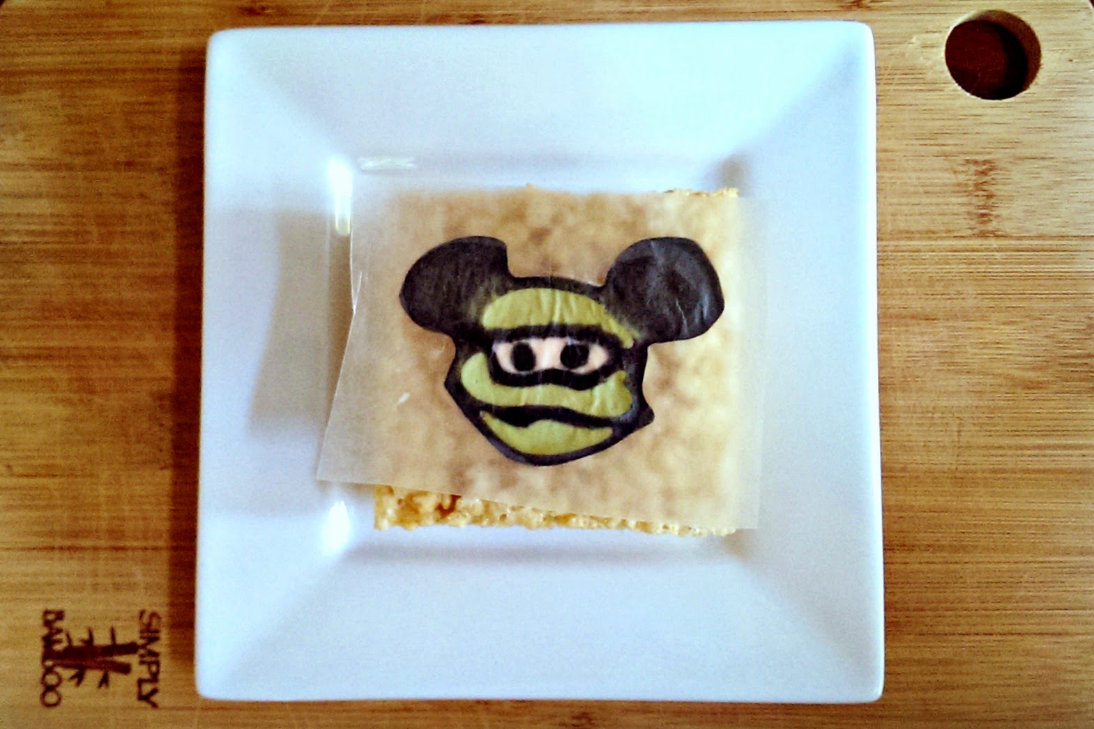 Mickey Mouse rice krispy treats