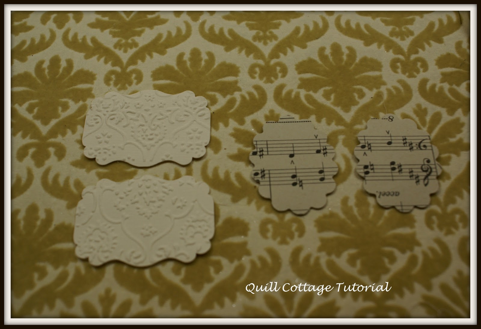 A Quill Cottage Christmas ELEGANT PAPER PUNCH ORNAMENTS...