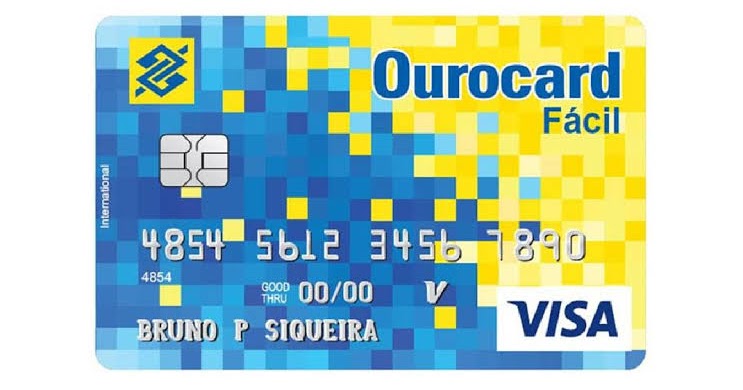 Ouro Card Fácil Internacional Cartão de crédito do Banco