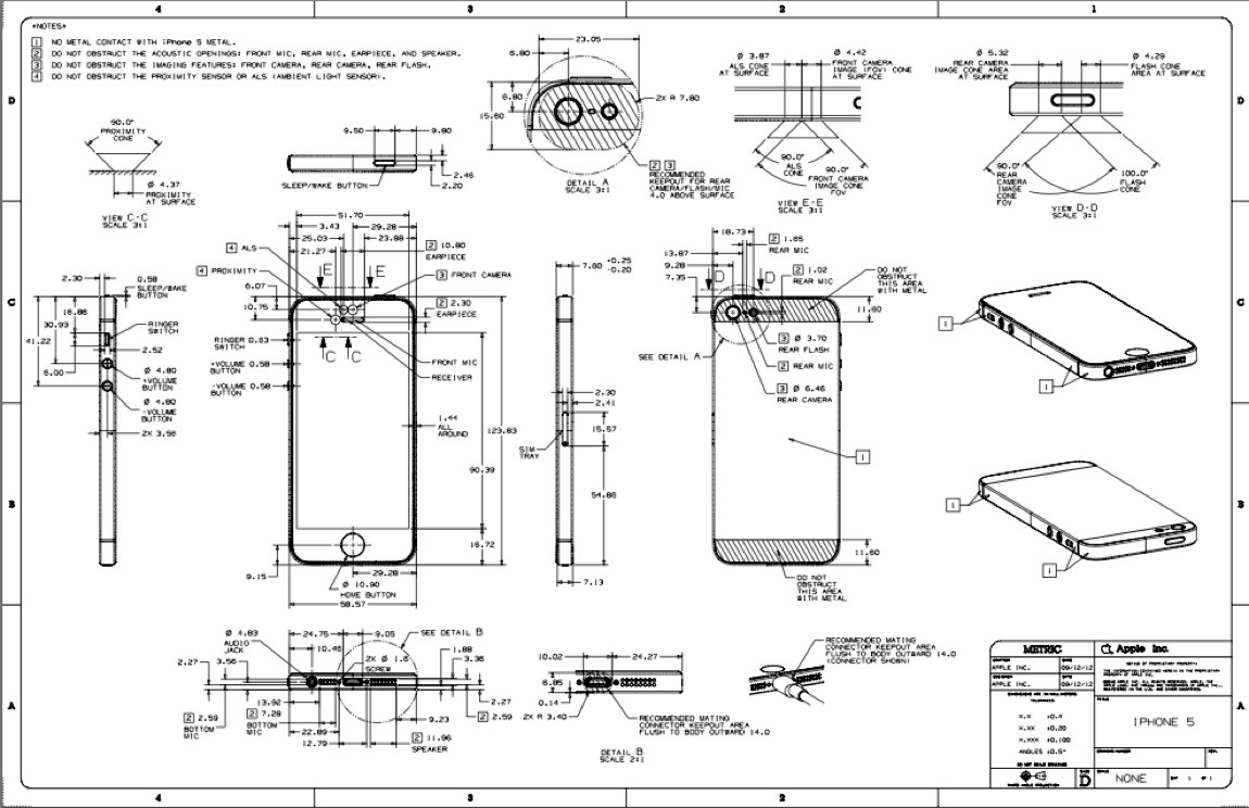 iPHONE 5 Full Detailed Schematic Diagram ways - Mobile Repearing World