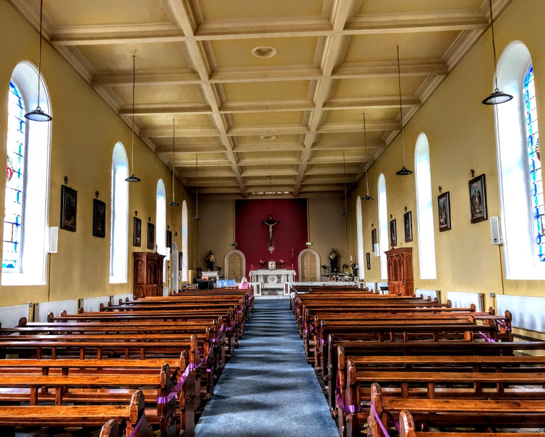 Patrick Comerford Saint Fursey’s Church in Banteer, Co Cork, site of