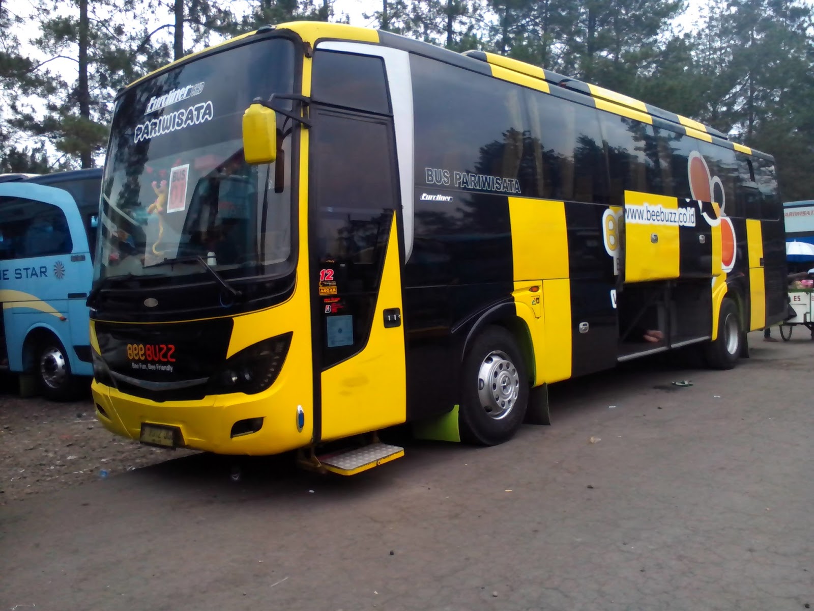 Garasibis PO 99 Tranjaya Yogyakarta Bus Pariwisata
