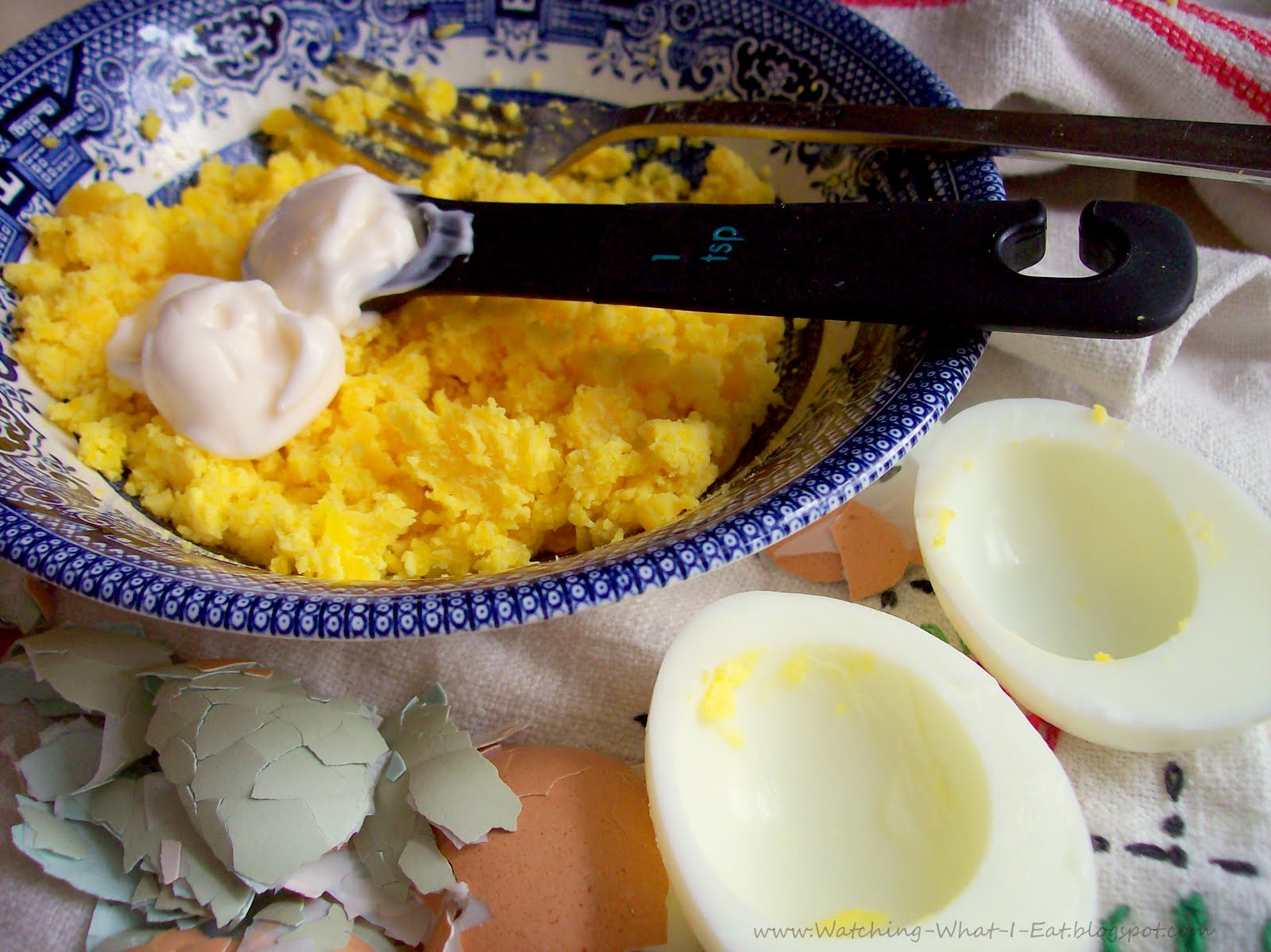Watching What I Eat Deviled Eggs Simply Perfect