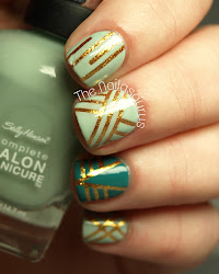 nail tape designs nails gold manicures mani striping geometric nailasaurus deco amazing elegant polish using youputiton awesome cool confessing thenailasaurus