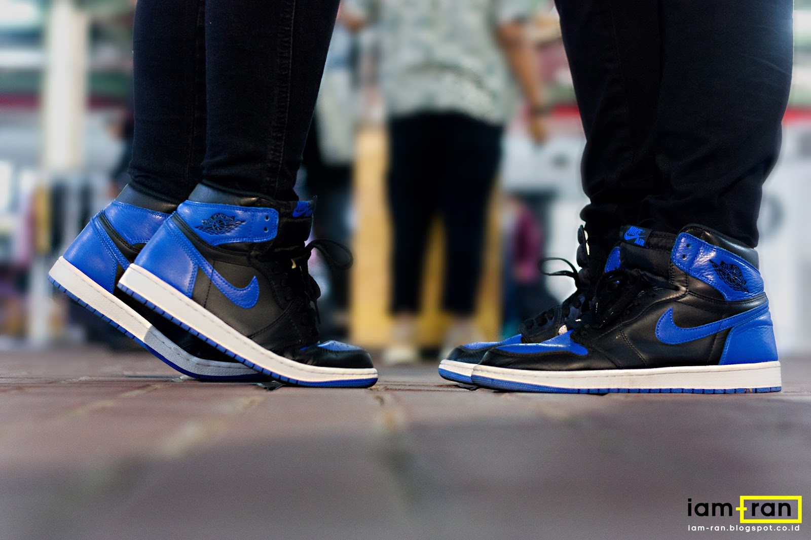 IAM-RAN: ON FEET : Selma & James - Nike Air Jordan 1 