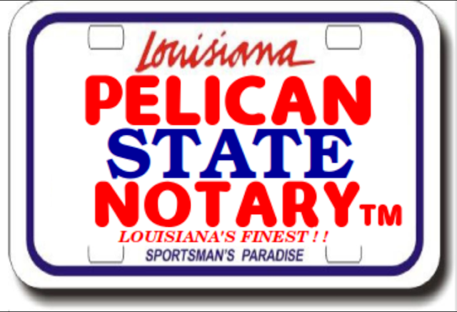 PELICAN STATE NOTARY (TM) ASSOCIATED CONSULTANTS INC: