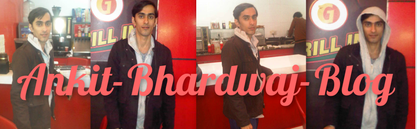 Ankit Bhardwaj | My official blog ! twitter/abhardwaj03 | More About A.B