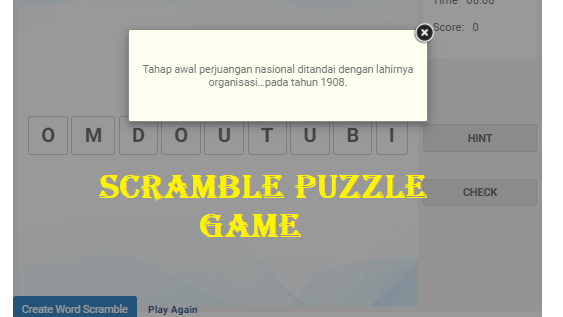 Word Scramble Game Ppkn Kelas 8 Bab 4 6 Review Cecepgaos Com