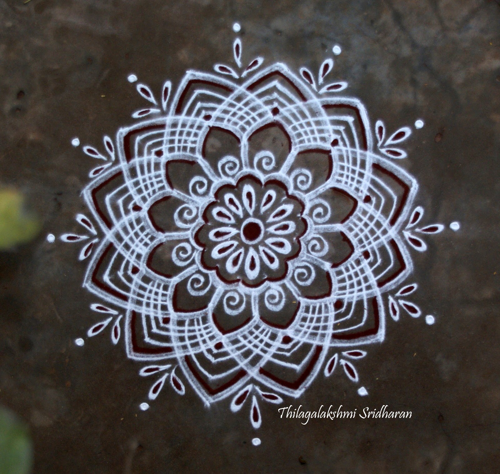 Rangoli and Art Works FREEHAND KOLAM