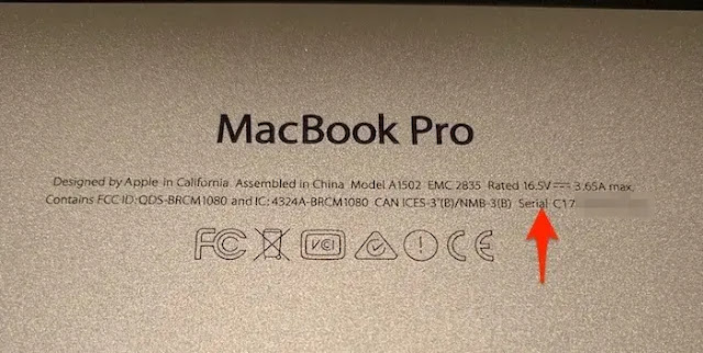 Cara Cek Serial Number Macbook Cara Cek Serial Number Macbook