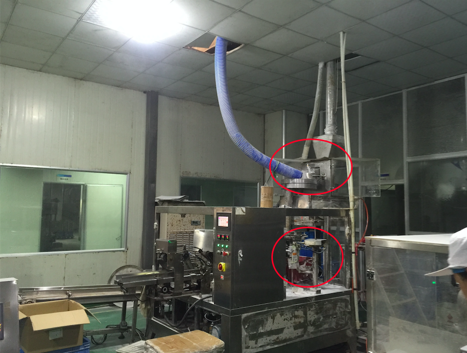 packing machine dust collection/dust extractors