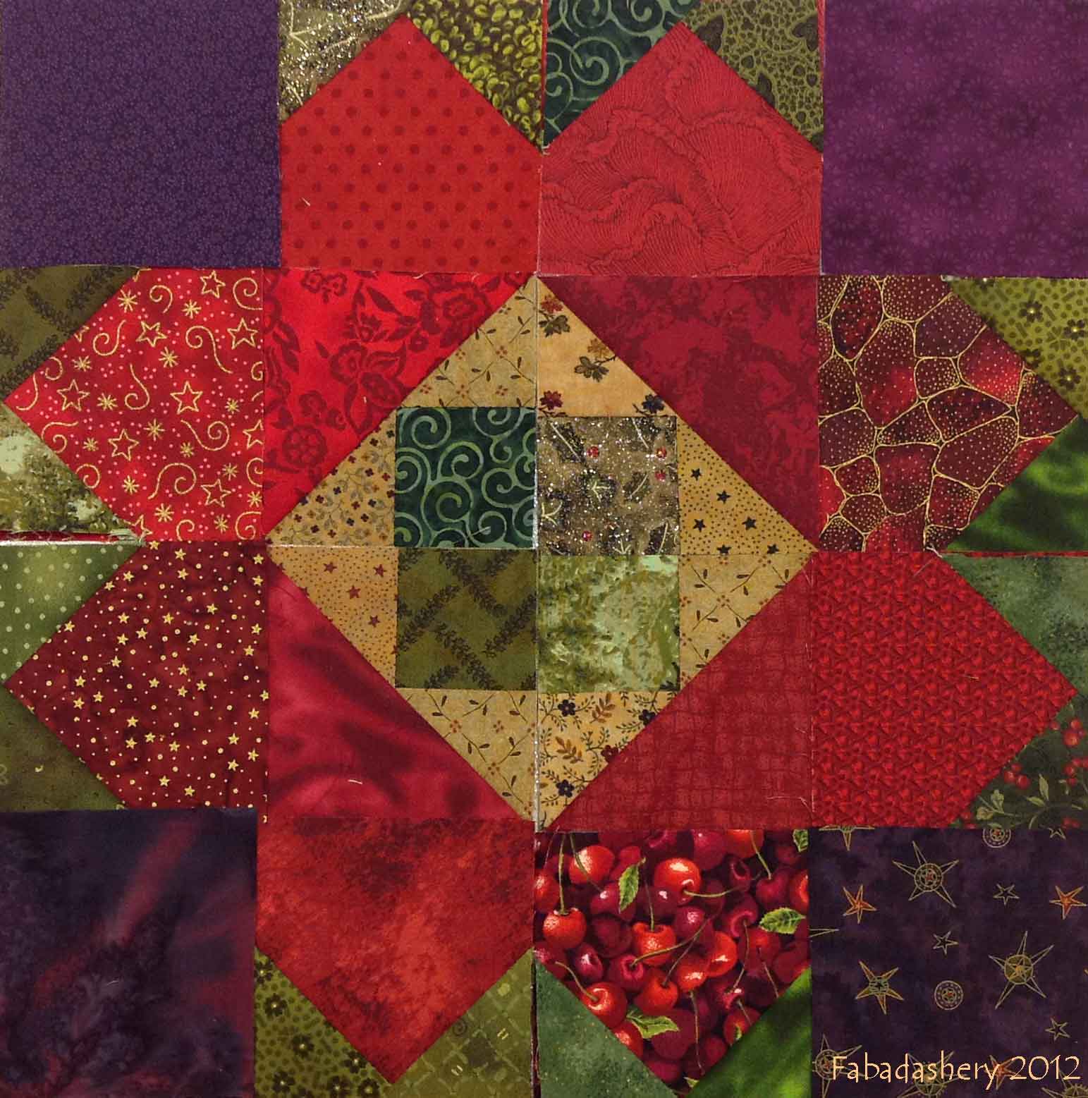 Fabadashery Bonnie Hunter's Easy Street Quilt Part 5