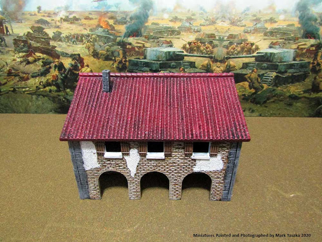 1/72 Italeri Country House with Porch & Pegasus Hobbies Russian Log Houses