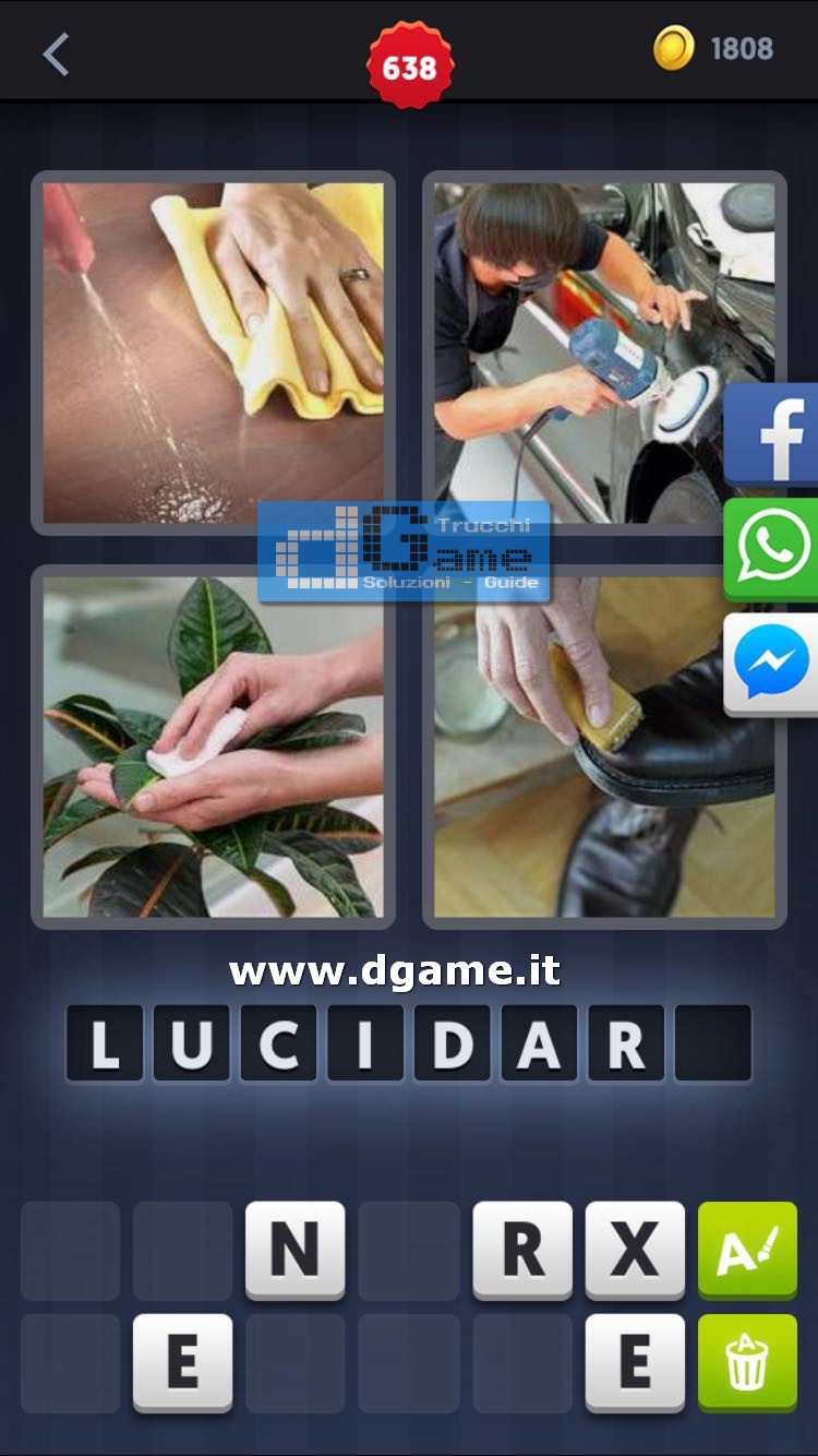 4 Immagini 1 Parola soluzione livello 631 632 633 634 635 636 637 638 639 640 Parola e foto