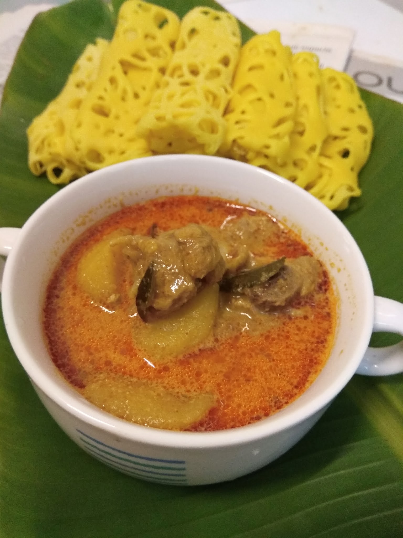 Elinluv's Tidbits Corner Chicken Curry And Roti Jala