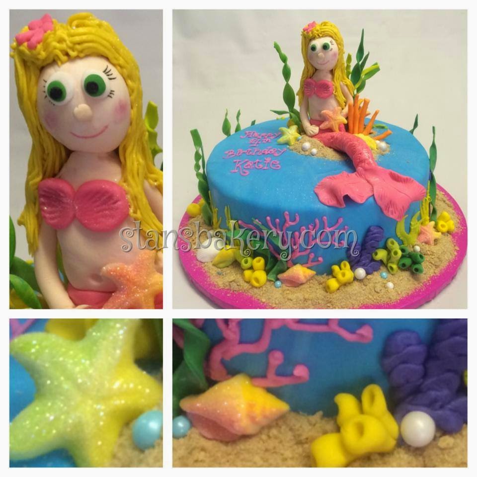 Leslie's Cool Cakes from Stan's Northfield Bakery Mermaid Cake