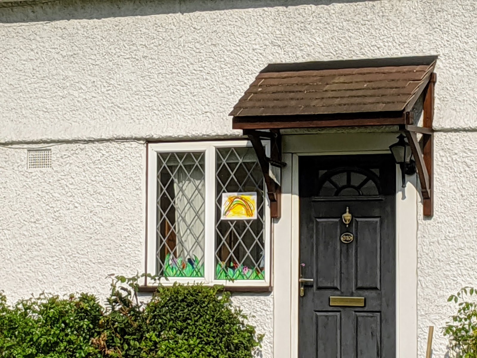 The Progress Estate, Eltham, SE9 The Rainbow Windows of The Progress