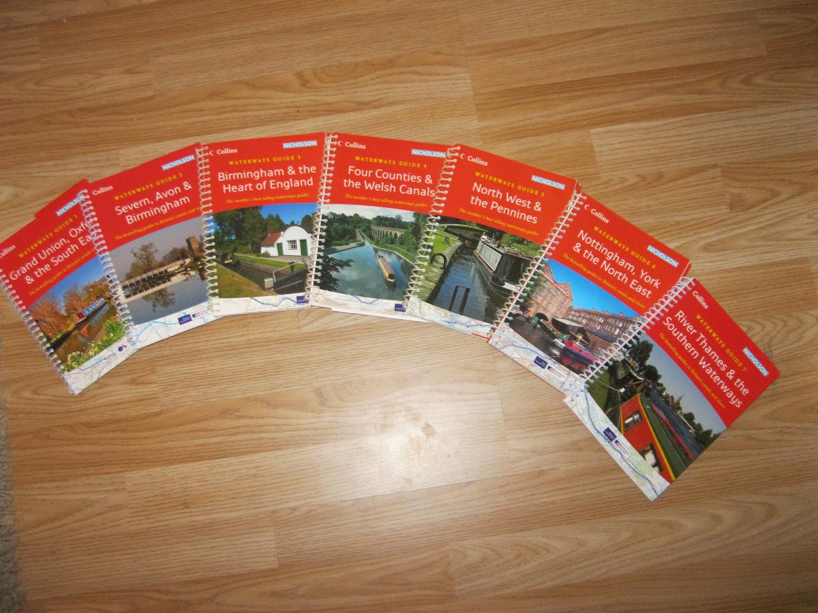 Narrowboat Ellis Waterways guides & our first Windlass...