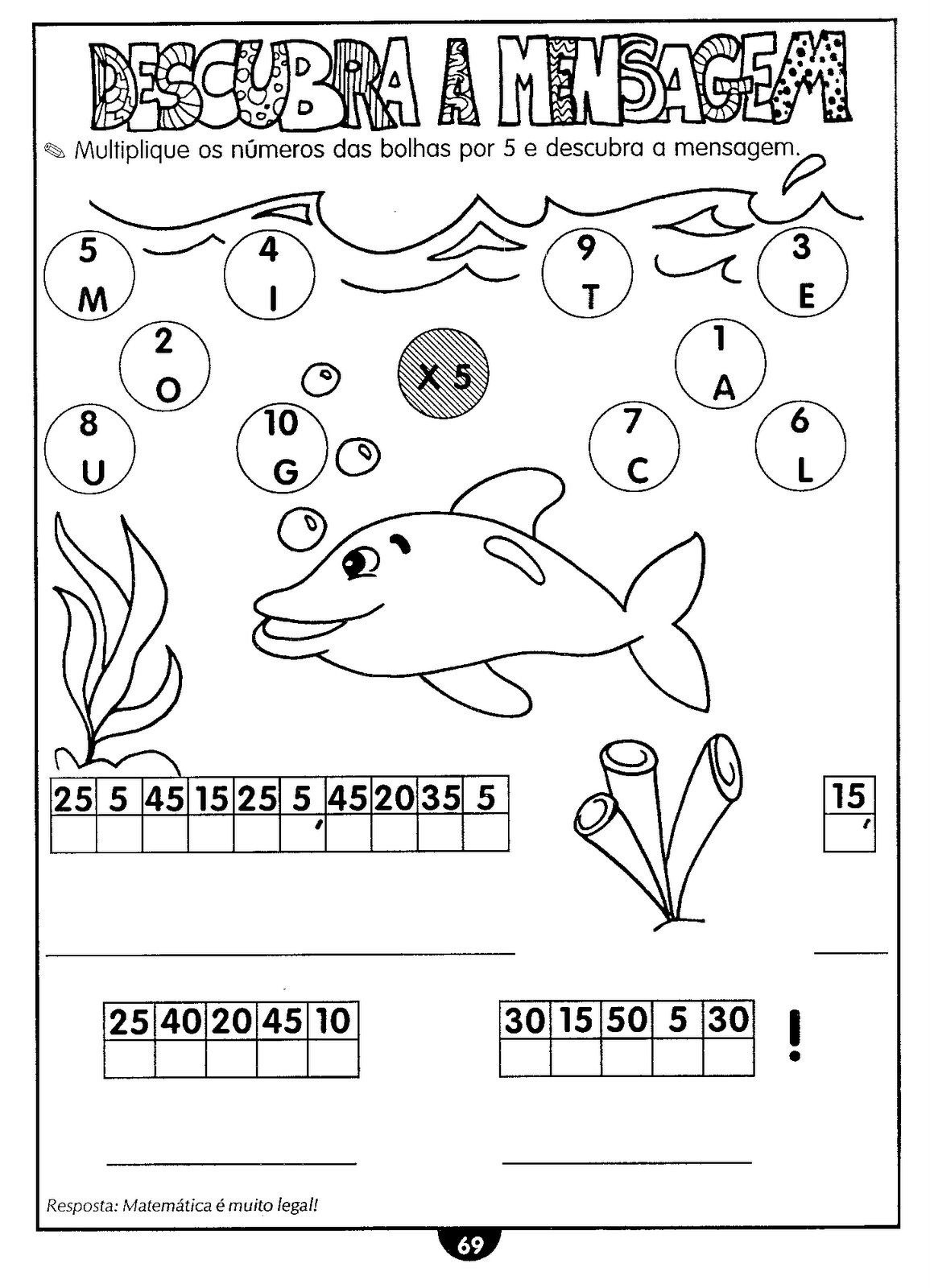 4° ANO ATIVIDADES MATEMÁTICA DIVERTIDA 9 ANOS VI - ATIVIDADES E DESENHOS