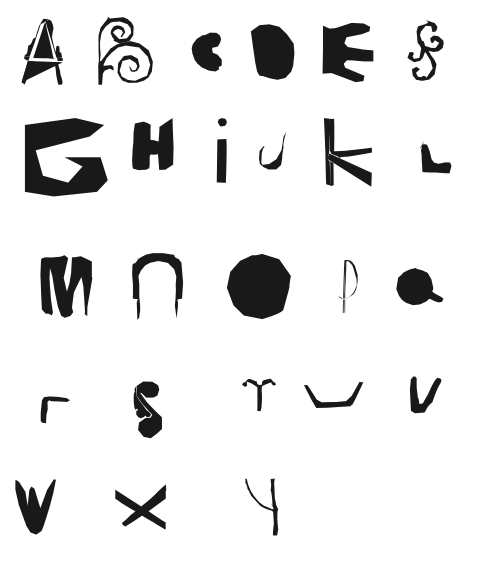 Creative communications: Photoshop/ natural form letters