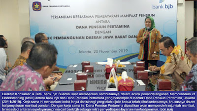 MoU bank bjb dengan Dana Pensiun Pertamina