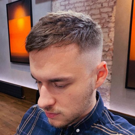 Corte Militar Corte De Cabelo Masculino Com Entrada Como Disfarçar