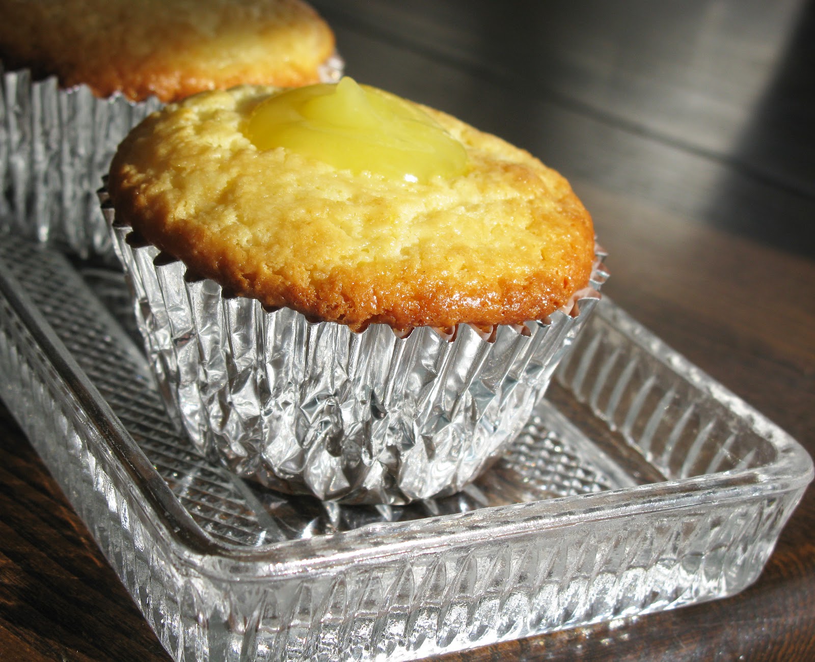Food for A Hungry Soul: Lemon Curd Muffins