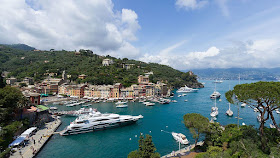 The picturesque fishing village of Portofino has become a draw for artists and celebrities