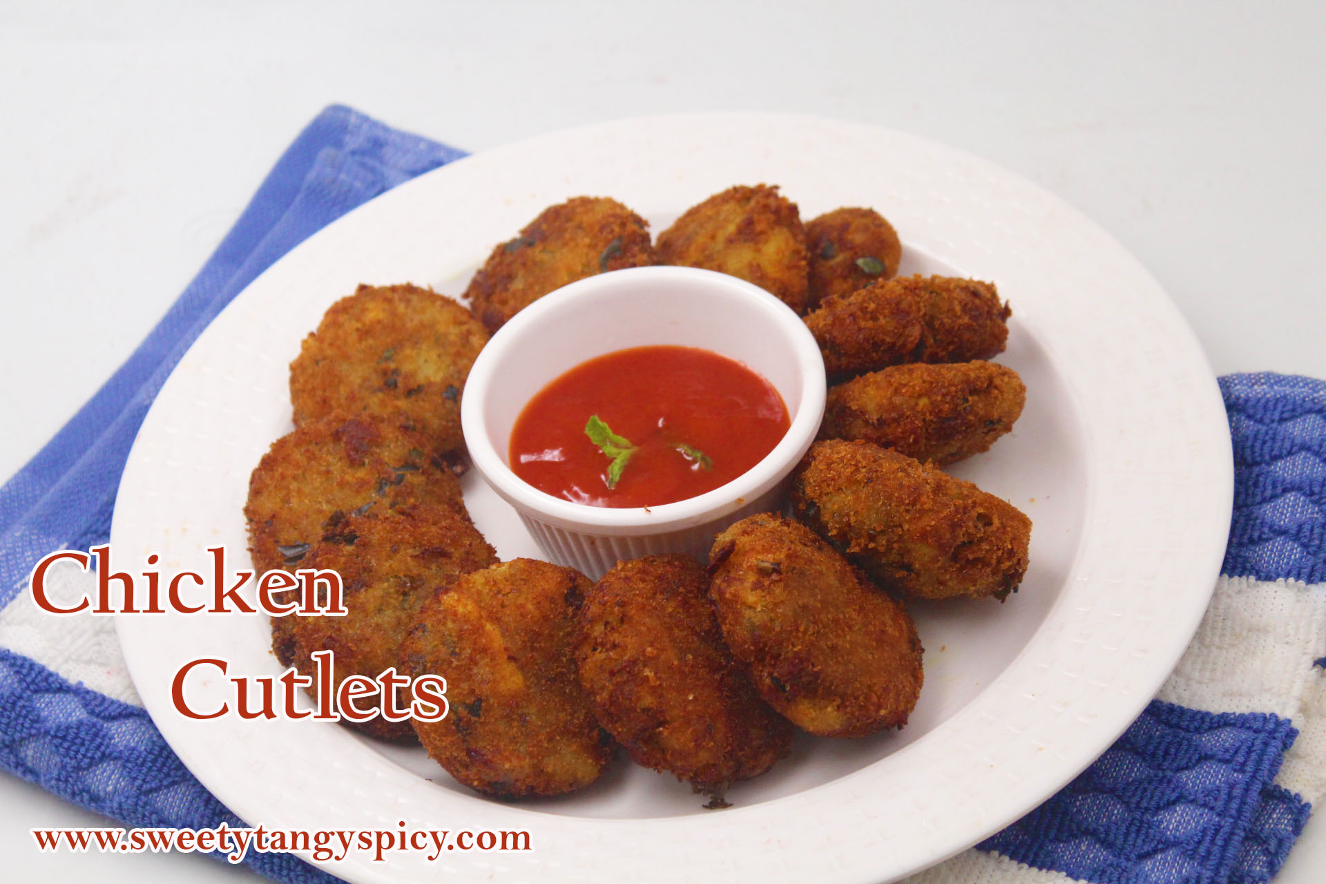 Deep fried chicken patties