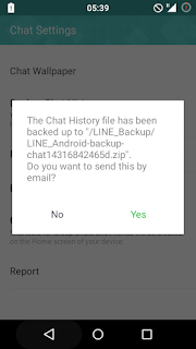 Cara Backup dan Restore Chat di LINE