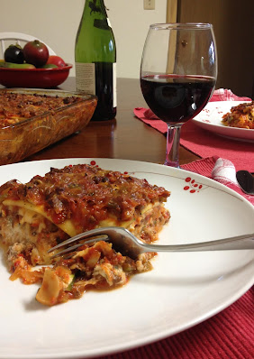 Zucchini Lasagna, alternate lasagna,