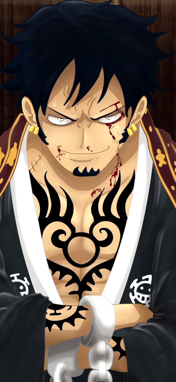 Trafalgar Law One Piece Red 4K Wallpaper iPhone HD Phone 9541h