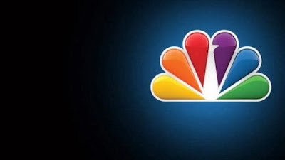 The NBC logo has a hidden peacock above the above text which is looking to the right, this represents the companies motto to look forward and not back, and also that they are proud of the programs they broadcast.