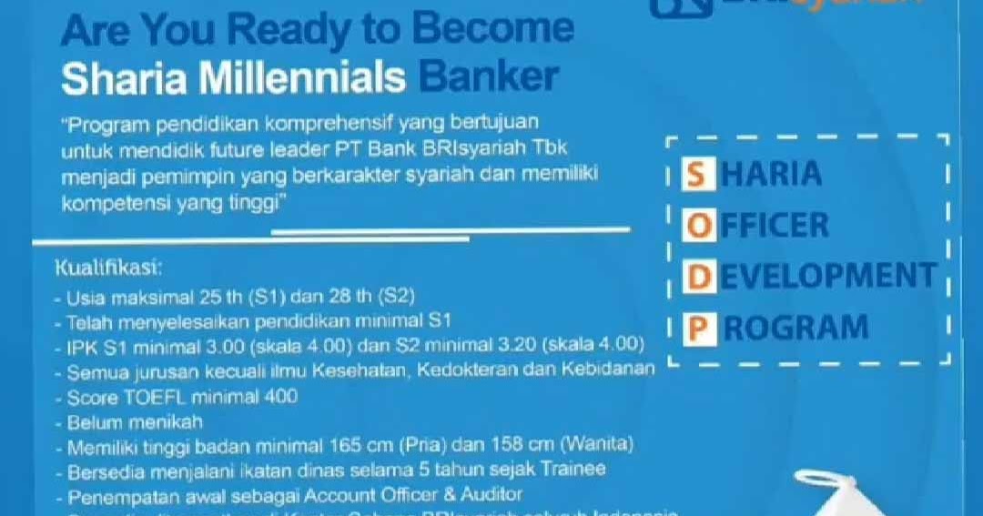 Cara Melamar Kerja Di Bank Bri Syariah Melaui Program Ikatan
