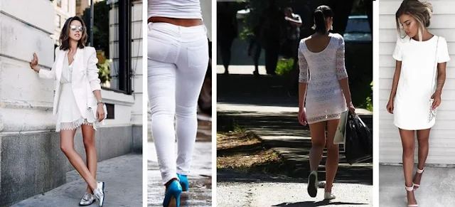 7 mistakes you should not make when wearing white clothes