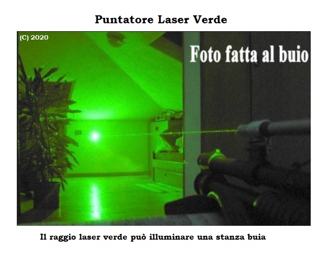 PK Custom: Puntatore Laser: Rosso o Verde?