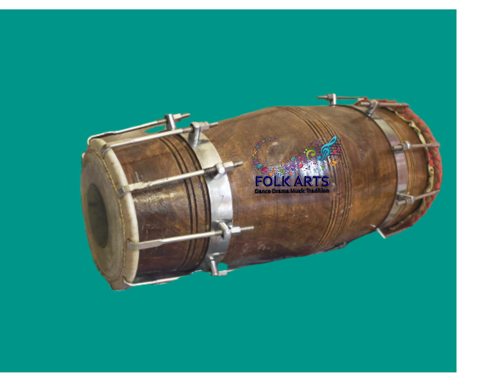 महाराष्ट्र का एक लोकप्रिय लोक वाद्य ढोलकी A popular folk instrument