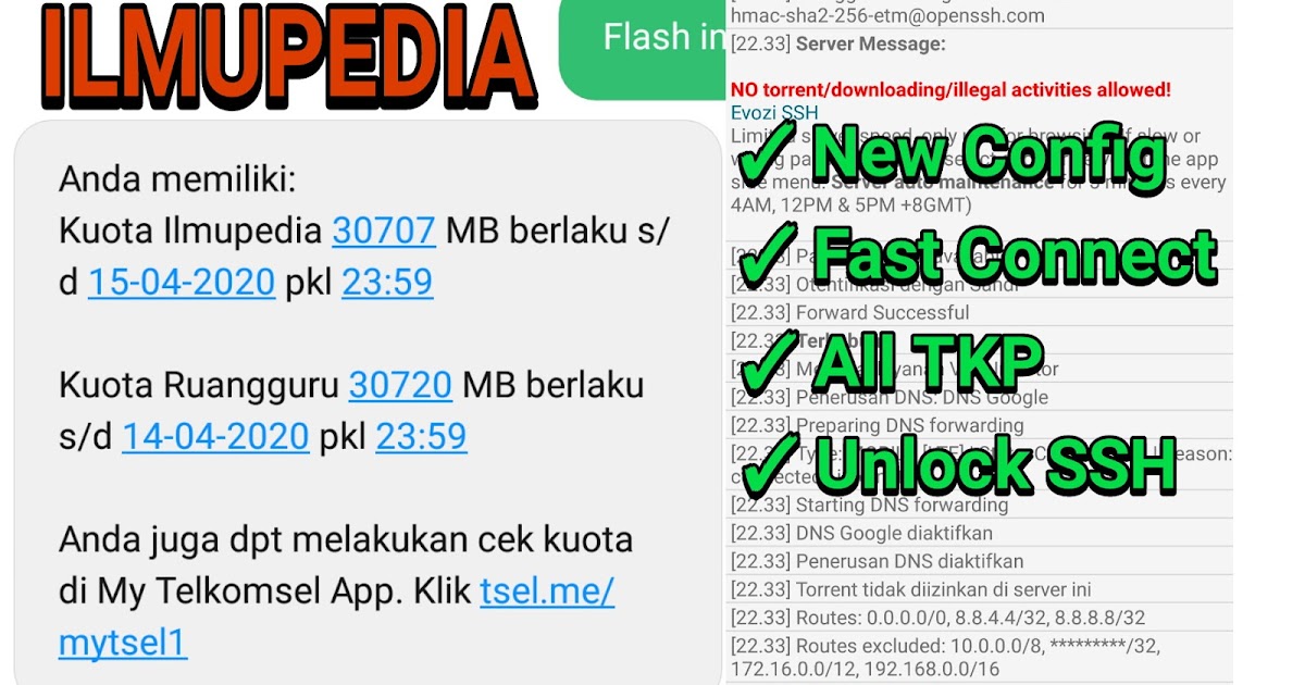 New Config Http Injektor Ubah Kuota Ilmupedia Menjadi Reguler Klikinfo
