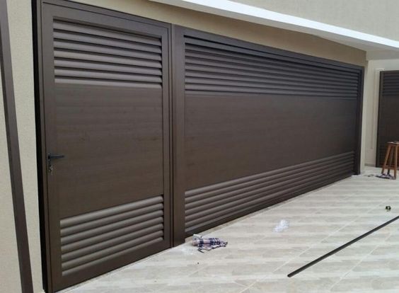 Diseño moderno de puertas portones de garaje