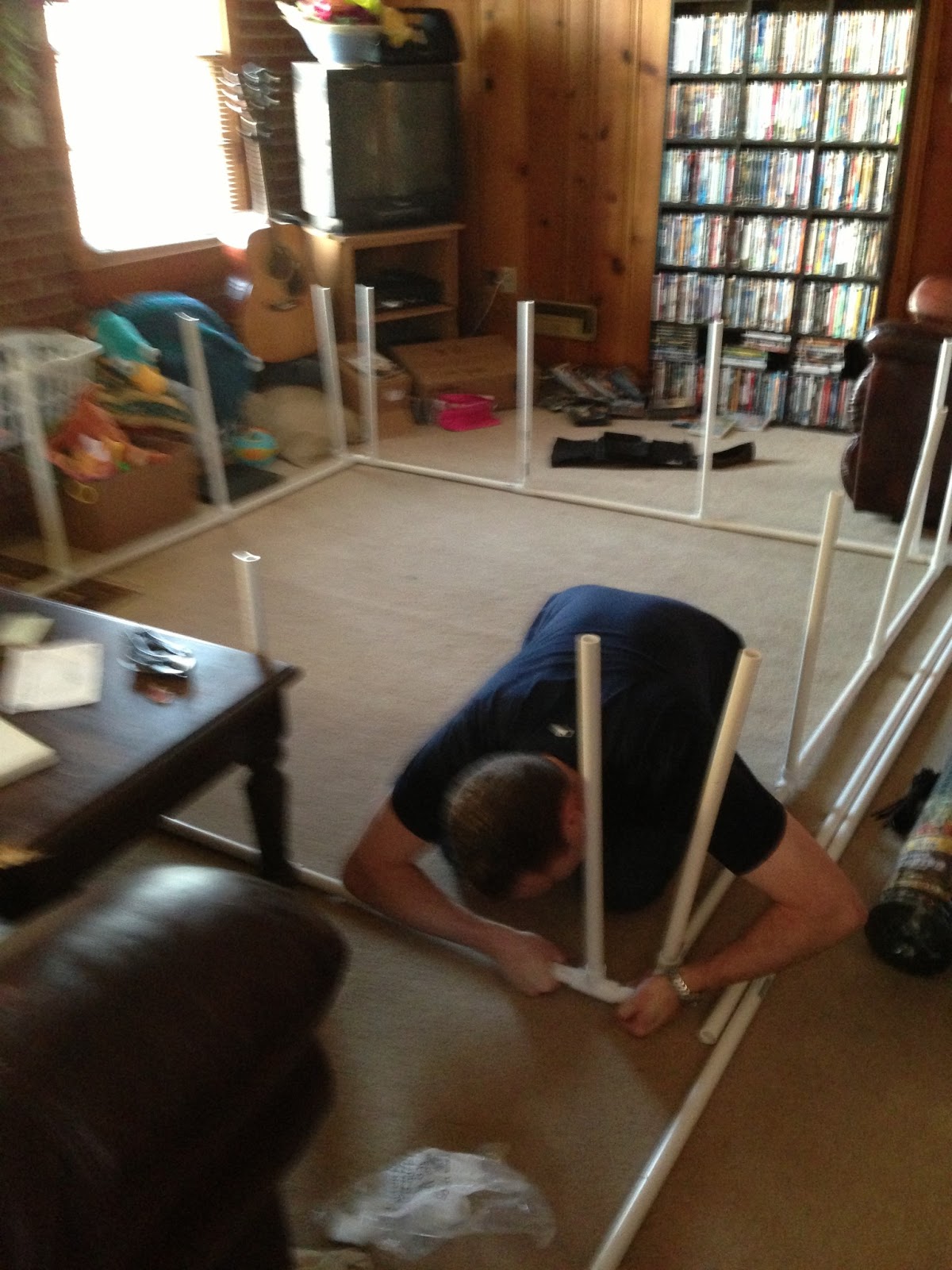 A Day in the Life of Me: DIY Expandable Baby Pen