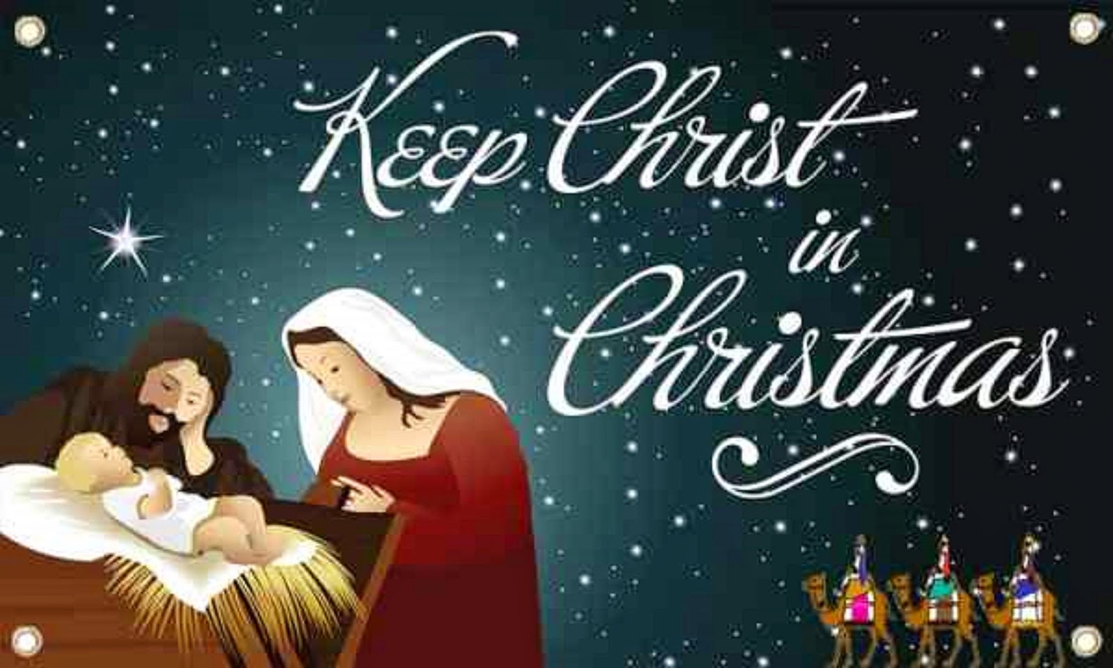 HELP: KEEP CHRIST IN CHRISTMAS