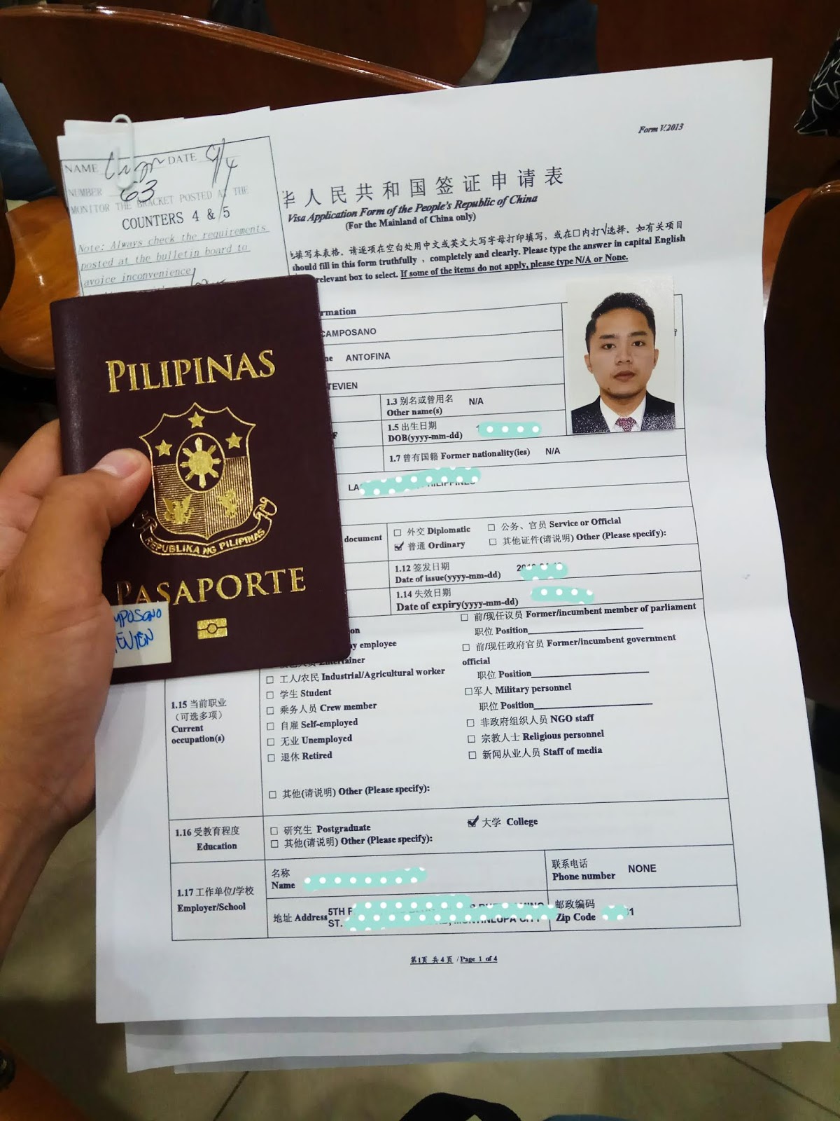 china tourist visa for filipino