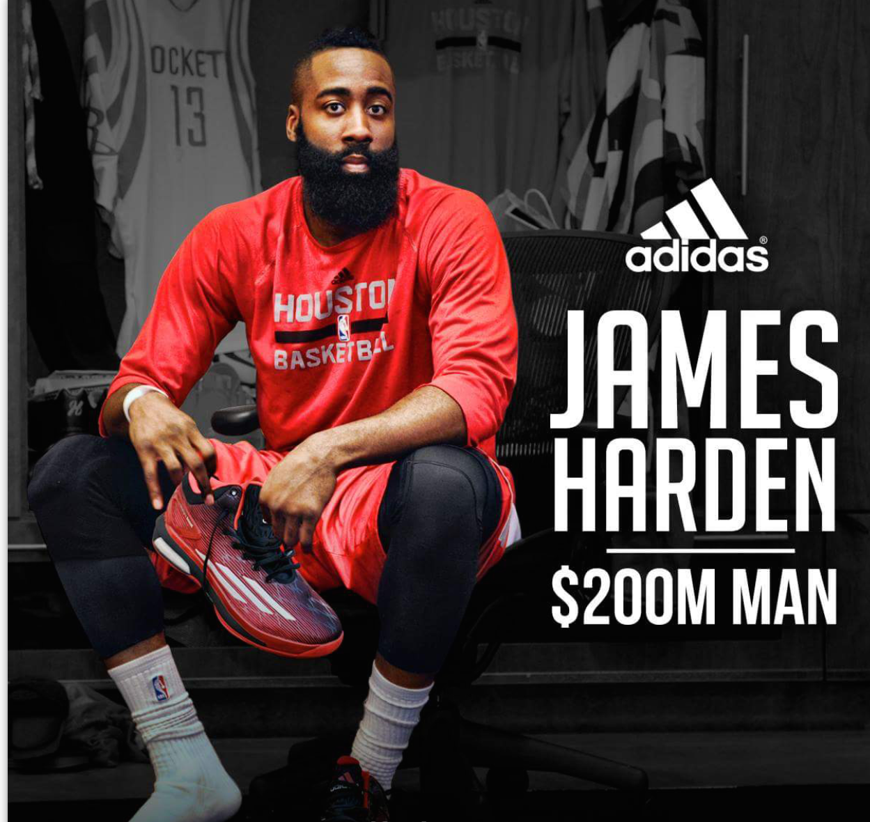 El Clutch Deportivo: James Harden la Nike por un contrato de $200 millones por 13 años