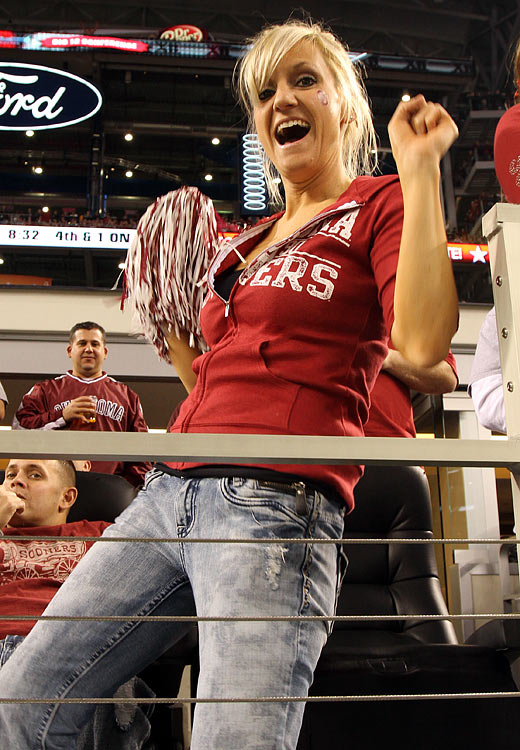 Hot Sports Fans OU chicks