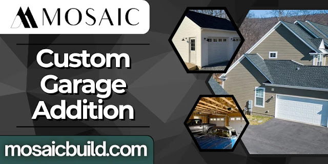 Custom Garage Addition Virginia - Mosaic Design Build
