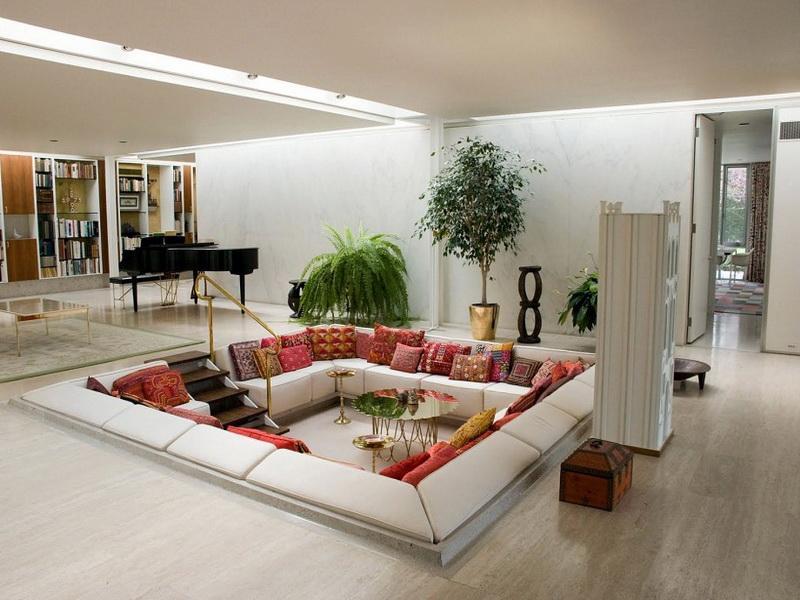 How To Decorate A Large Rectangular Living Room Home And