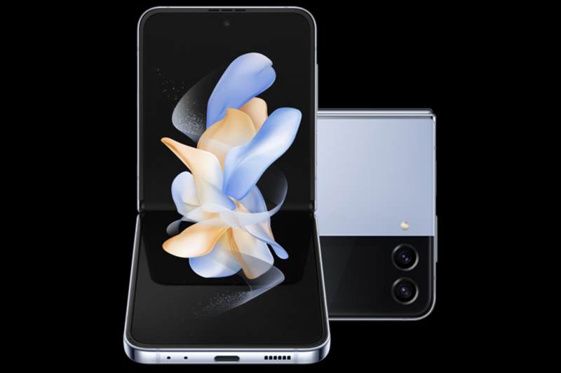 Điện thoại Samsung Galaxy Z Flip4 8GB/256GB Blue – Hàng chính hãng